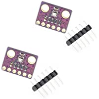 HiLetgo 2pcs BME280 Atmospheric Pressure Sensor Temperature Humidity Sensor Breakout High Precision for Arduino